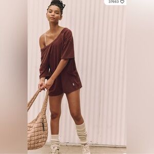 Free People / FP Movement Hot Shot Tee Romper